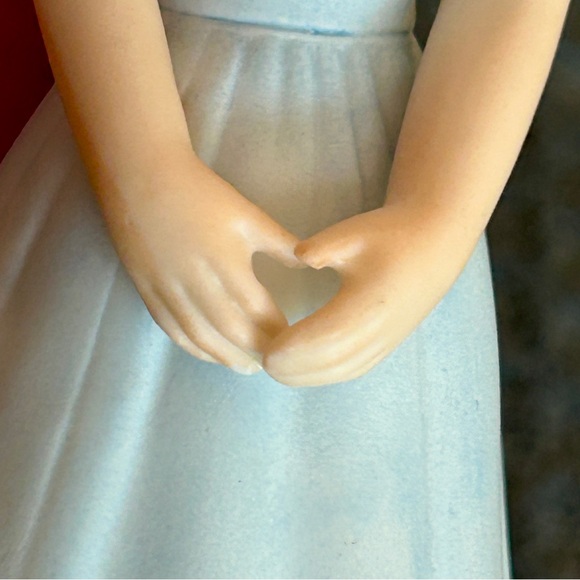 Vintage ENESCO Growing Up Birthday Girls Age 10 Blonde Porcelain Girl Figurine - Picture 15 of 16